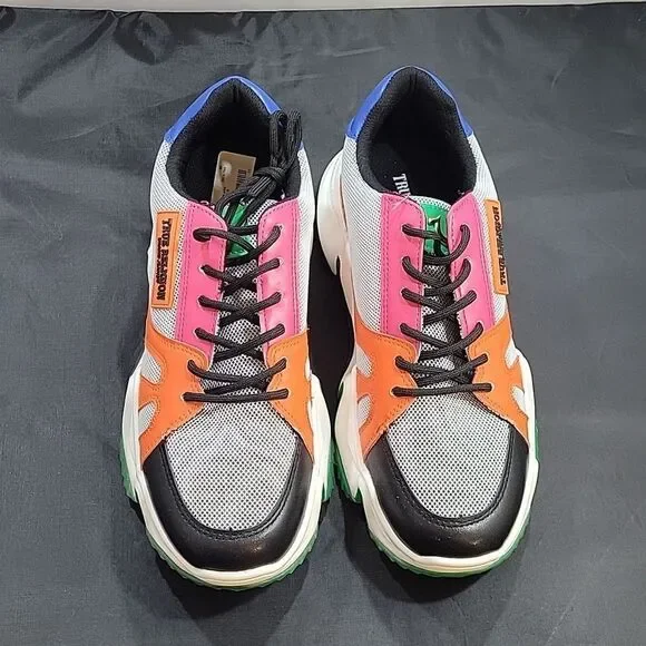 BRAND NEW TRUE RELIGION RALEN MULTI-COLOR LOW TOP SNEAKER - Picture 2 of 16